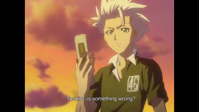 Hitsugaya, Karin, and Soccer Ball