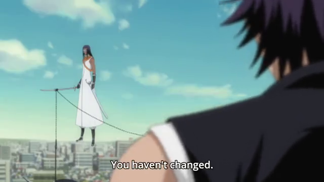 Hisagi and Tosen, the Moment of Parting
